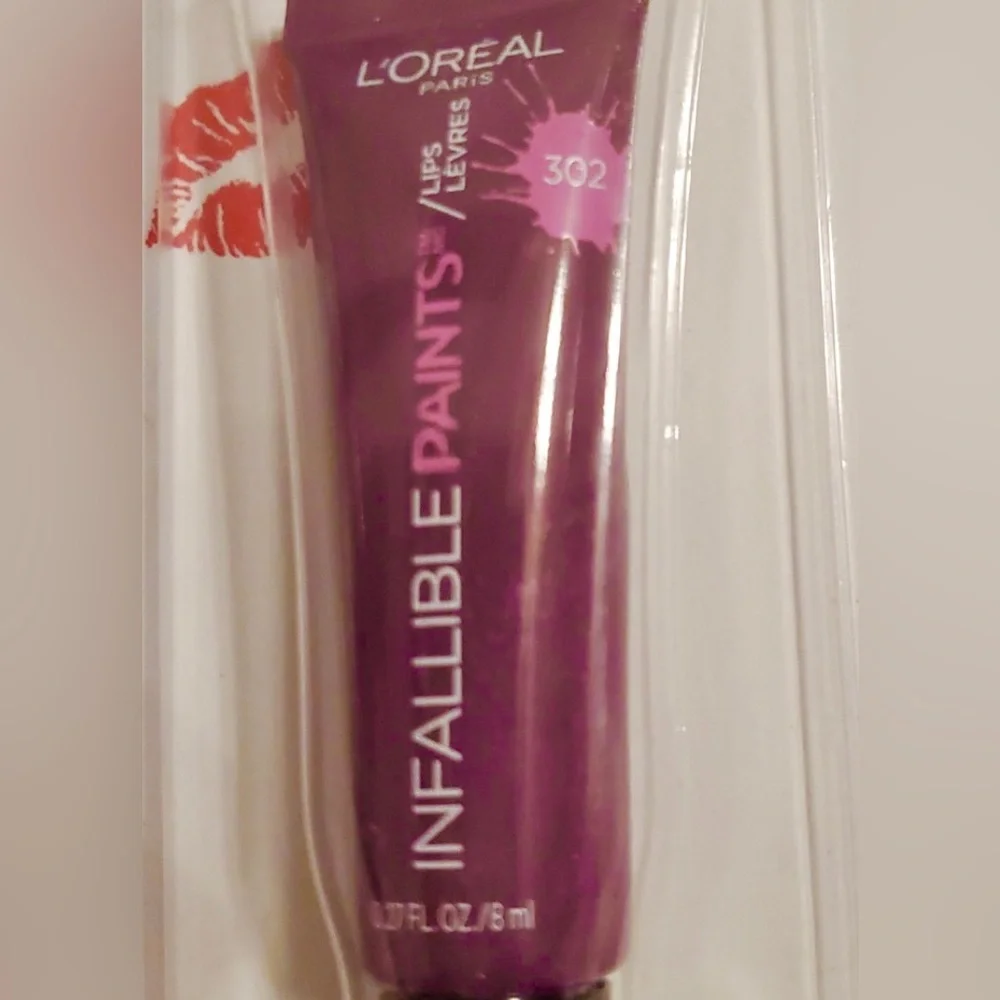 2pack L'OREAL PARIS Infallible Paints Matte 342 Tongue Tied and Violet Twist 302